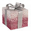 3pc LED Gift Box Decoration - Pink & White