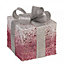 3pc LED Gift Box Decoration - Pink & White