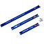 3pc Magnetic 8/12/18" Strip Rail Bar Rack Holder Spanner Wrench Socket