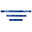 3pc Magnetic 8/12/18" Strip Rail Bar Rack Holder Spanner Wrench Socket
