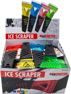 3pc Plastic Ice Scraper Window Windscreen Cleaner Van Car Wipe Snow Frost Winter Handle