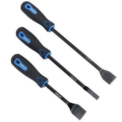 3pc Scraper Removal Removers For Gaskets Dirt Carbon With TPR Handles