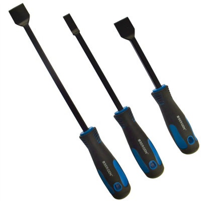 3pc Scraper Removal Removers For Gaskets Dirt Carbon With TPR Handles