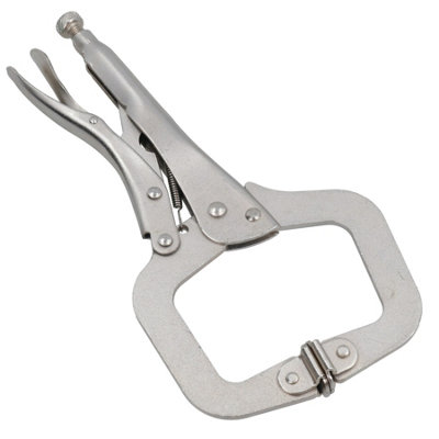 3-Piece Welding Clamp Set - Quick Release C Clamps 150mm To 450mm For Metalworking