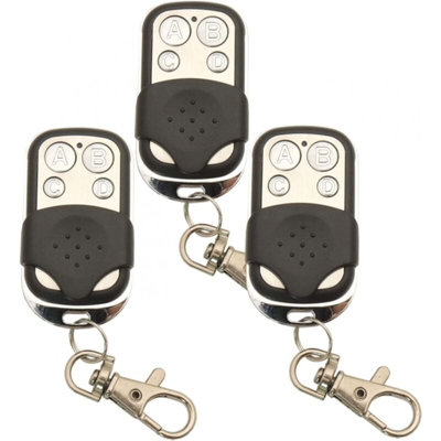 3Pcs 433.92Mhz Universal Wireless Copy Remote Control Key Fob Rf ...