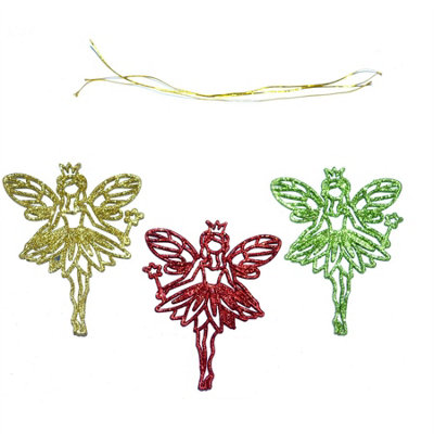 3pcs Glitter Angel Christmas Tree Xmas Party Hanging Ornament Decorations,1PK Price Comparisons | Compare The Build