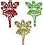 3pcs Glitter Angel Christmas Tree Xmas Party Hanging Ornament Decorations,1PK