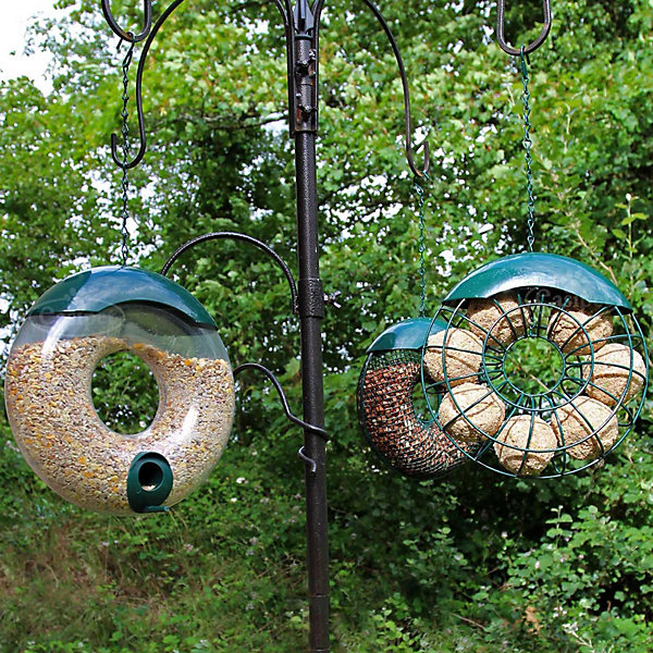 3pcs Hanging Wild Bird Feeder - Seed, Nut and Fat Ball Donut 3pcs Hanging Wild Bird Feeder - Seed, Nut and Fat Ball Donut