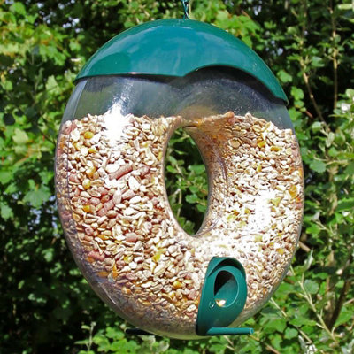 3pcs Hanging Wild Bird Feeder - Seed, Nut and Fat Ball Donut style