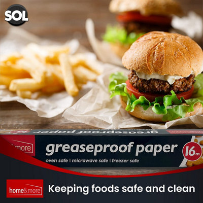 Large Greaseproof Parchment Paper Sheets - 21x15 Inch Non-Stick Baking Paper