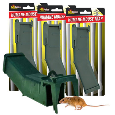 Pic Wood Mouse Traps, 4 Count