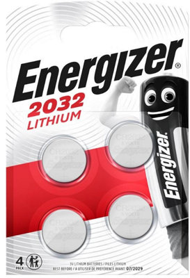 3v CR2032 Lithium Coin Cell - 6 Pack (Energizer)