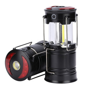 3W LED Camping Lantern USB Rechargeable and 3xAA Batteries