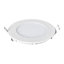 3W Recessed Round LED Mini Panel 85mm diameter (Hole Size 70mm), 3000K (Pack of 4)