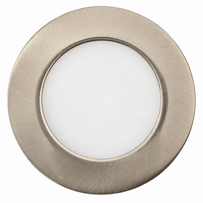 3x 24V Dimmable Aluminium Round Recessed LED Under Cabinet Light and ...