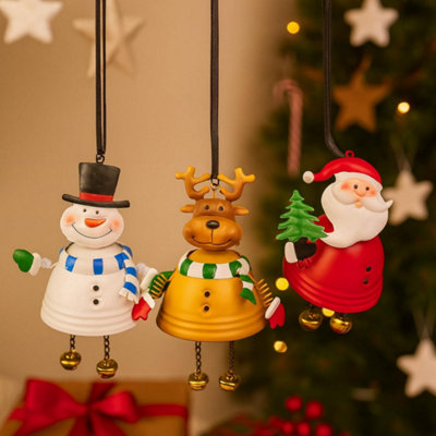 3x Bouncing Christmas Ornaments DIY at B&Q