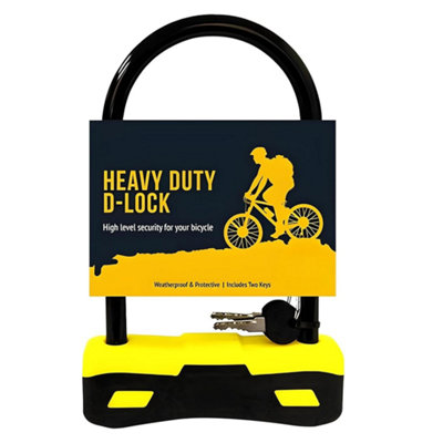 3x D Lock U Lock for Motorcycle Weatherproof Steel Shackle Security ...