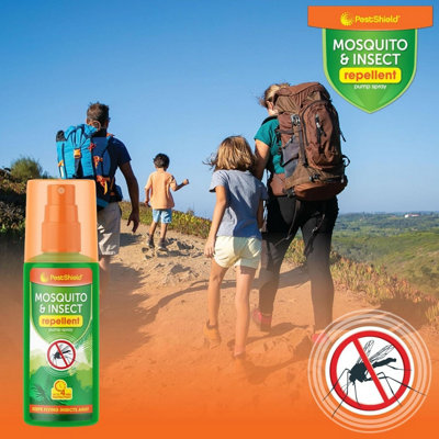3x Mosquito & Insect Repellent Spray 4 Hour Protection Skin Barrier ...