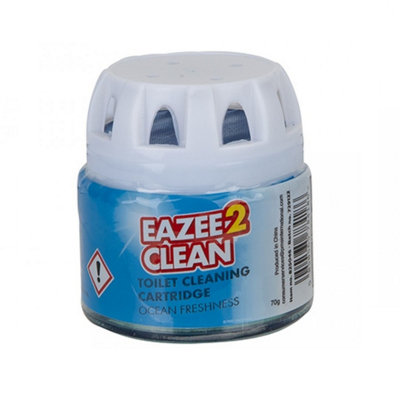 3x Toilet Bowl Cistern Cleaner Cartridge Block 2000 Flush Ocean Fresh