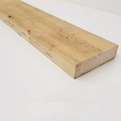 3x1 Sawn Wood Timber Lengths 22x75 1.2M x 2 Total 2.4 Meters