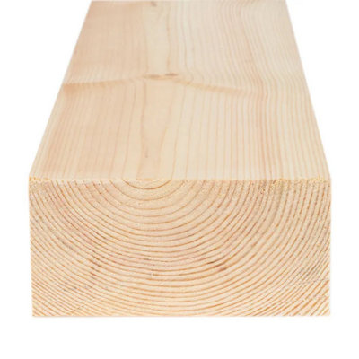 3x2 Inch Planed Timber  (L)1200mm (W)69 (H)44mm Pack of 2