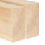 3x2 Inch Planed Timber  (L)1500mm (W)69 (H)44mm Pack of 2