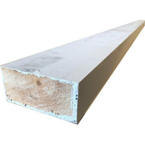 3x2 (primed white)  framing timber (2.4m) Pack of 6 lengths