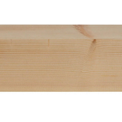 3x3 Inch Planed Timber (L)900mm (W)69 (H)69mm Pack of 2