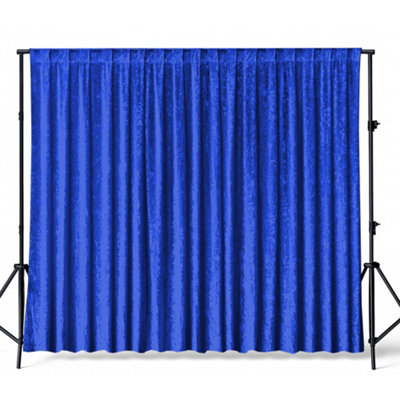 3x3M Crushed Velvet Backdrop, Photography Background Blackout Curtain ...