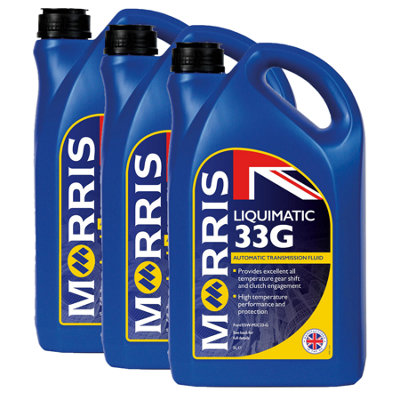 3x5L MORRIS Liquimatic 33G ATF Automatic Transmission Oil Ford ESW-M2C33-G