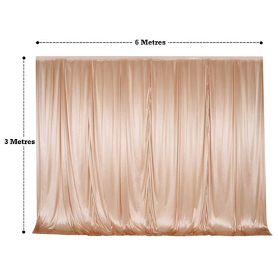Backdrop Full Wave Ice Silk 3m X6m