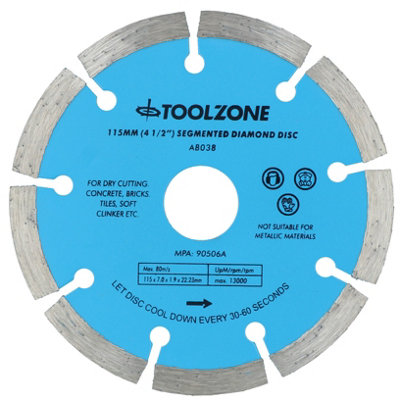 Diamond cutting disc for angle deals grinder