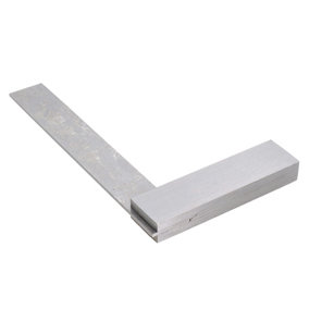 4" 100mm Engineer Tri Set Square Right Angle Straight Edge Stainless Steel