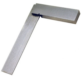 4" (100mm) Engineers Square Set Square Right Angle Straight Edge