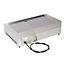 4.4kw Stainless Steel Electric Hotplate Countertop Kitchen Griddle with Temperature Control
