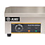 4.4kw Stainless Steel Electric Hotplate Countertop Kitchen Griddle with Temperature Control