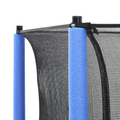4.5FT Kids Mini Trampoline with Safety Enclosure - 4