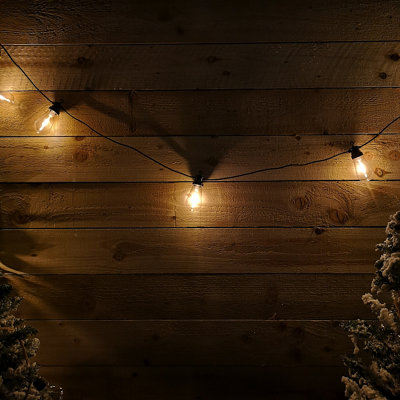 4.5m 10 Warm White LED Connectable Festoon Lights Christmas Decorations Price Comparisons | Compare The Build