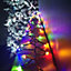 4.5m Multi Colour or White Colour Changing Connectable Cluster LED Lights Christmas Decorations