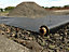 4.5m x 100m Weed Control Ground Cover Membrane Landscape Fabric Woven Geotextile