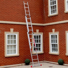 4.60m Rung Home Master 3 Section Extension Ladder