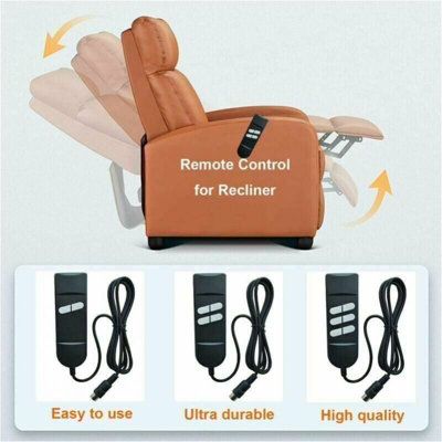 2-Button 5-Pin Lift Chair Remote For Electric Recliner Sofa – Hand Controller