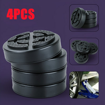 4 car jacking pads, rubber lifting blocks for hydraulic ramps, trolley ...