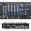 4 Channel 17 input PA DJ Mixer USB/VCA Crossfader Microphone Override Rack AUX