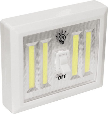 4 COB LED Light Battery Powered Portable Wire Free Light with