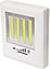 4-COB LED Light - Battery Powered Portable Wire Free Light with Dimmer for Wardrobes, Cupboards, Sheds, Garages & More