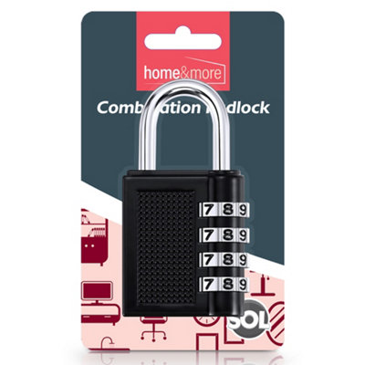 Combination deals padlock b&q