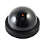 4 Fake Dummy Cctv Dome Security Camera Flashing Led Indoor Outdoor Warning Sign