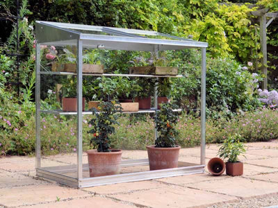 4 Feet Midi Growhouse - Aluminium/Glass - L121 x W65 x H117 cm - Anthracite