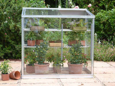 4 Feet Midi Growhouse - Aluminium/Glass - L121 x W65 x H117 cm - Anthracite - 4